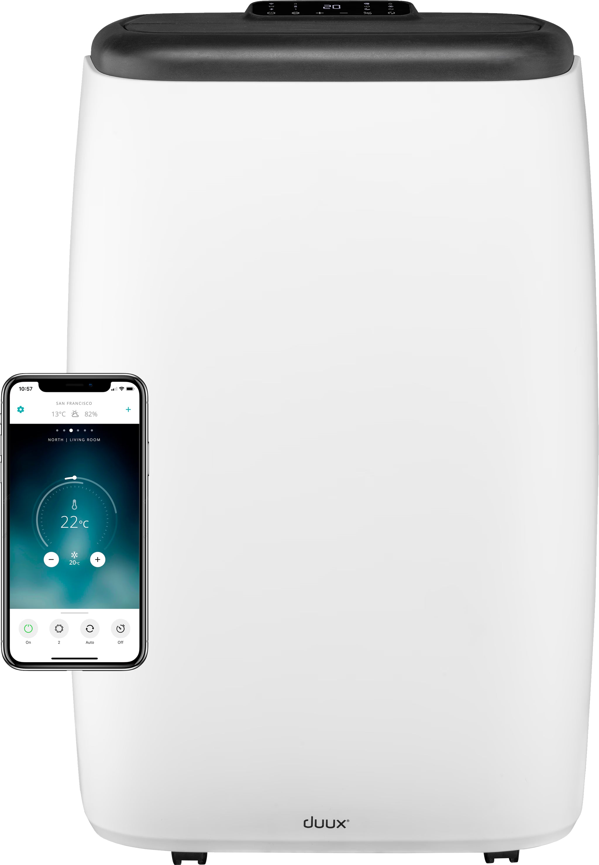 Duux North Smart 18K BTU/h Wit